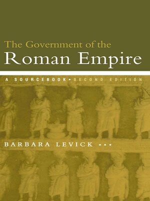 cover image of The Government of the Roman Empire
